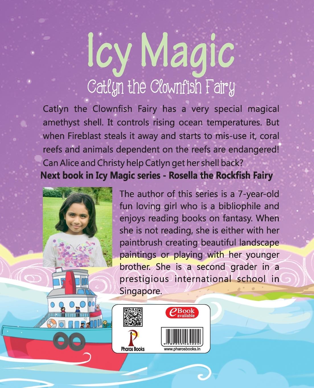 Rückseitencover Icy Magic Catlyn the Clownfish fairy