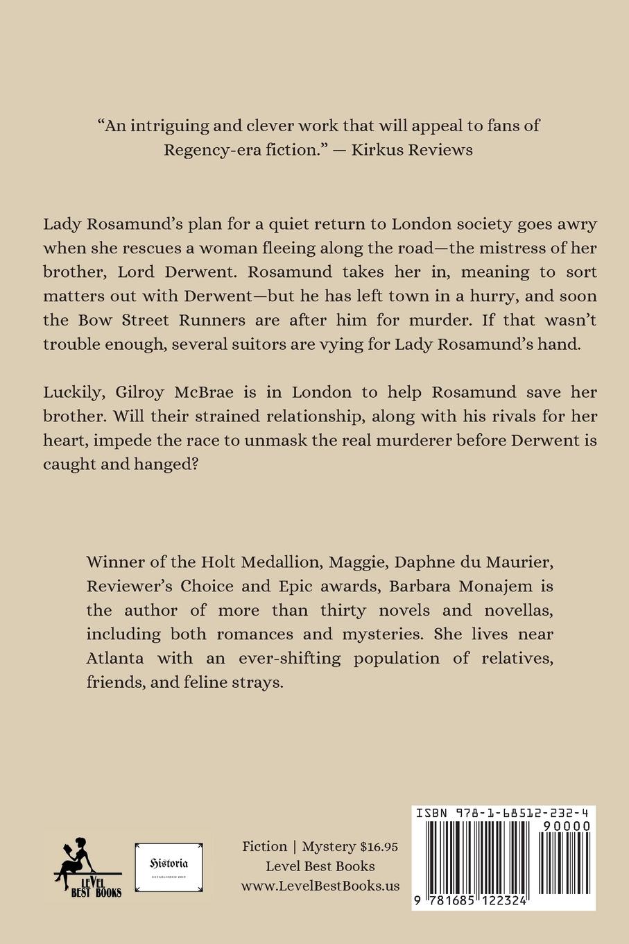 Rückseitencover Lady Rosamund and the Plague of Suitors