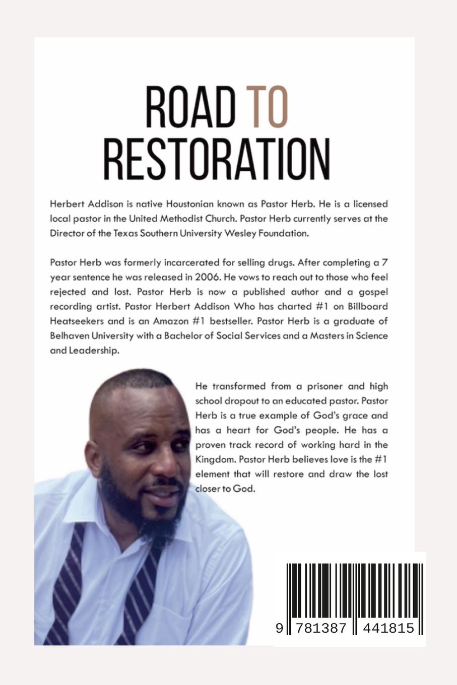 Rückseitencover Road to Restoration