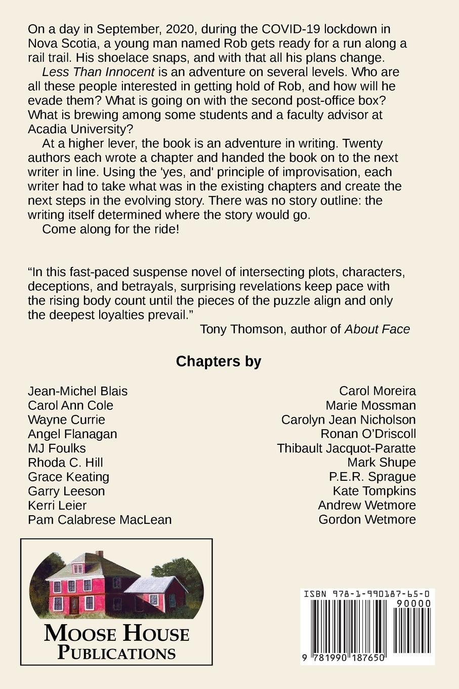 Rückseitencover Less Than Innocent