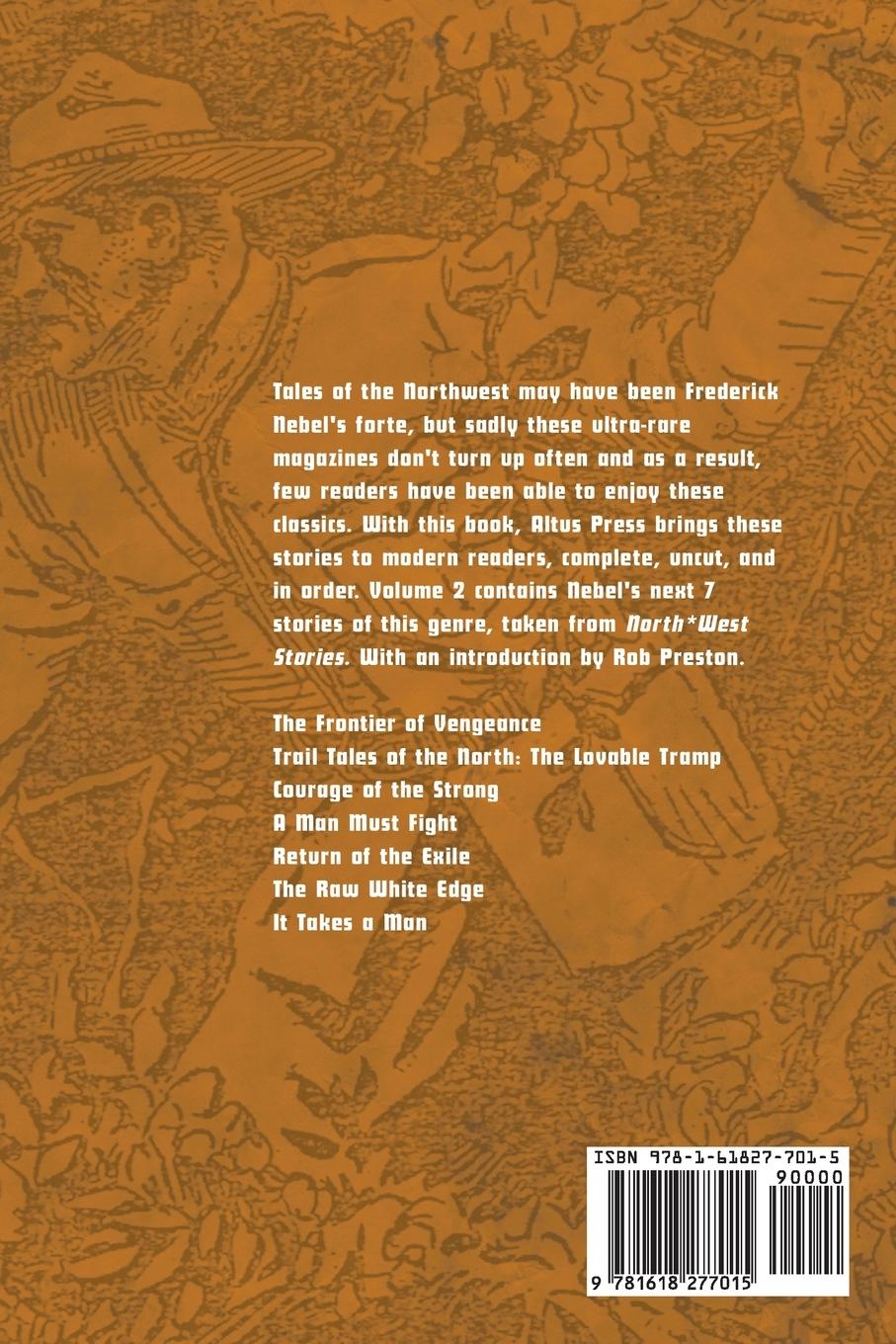 Rückseitencover The Frontier of Vengeance