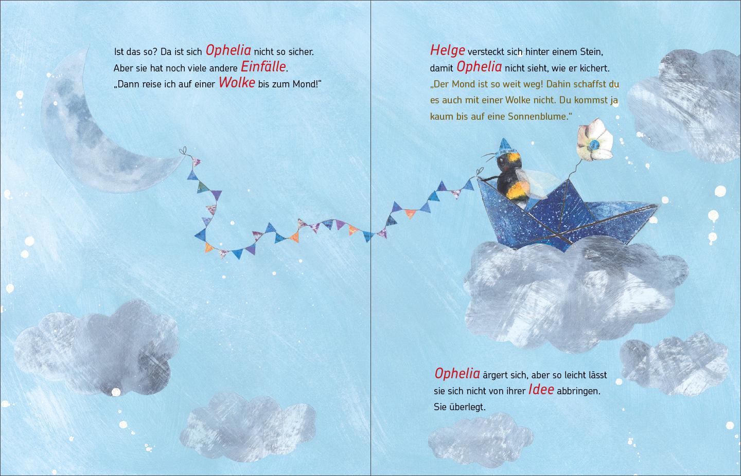 Beispielinhalt (Bild) Ophelia träumt vom Mond