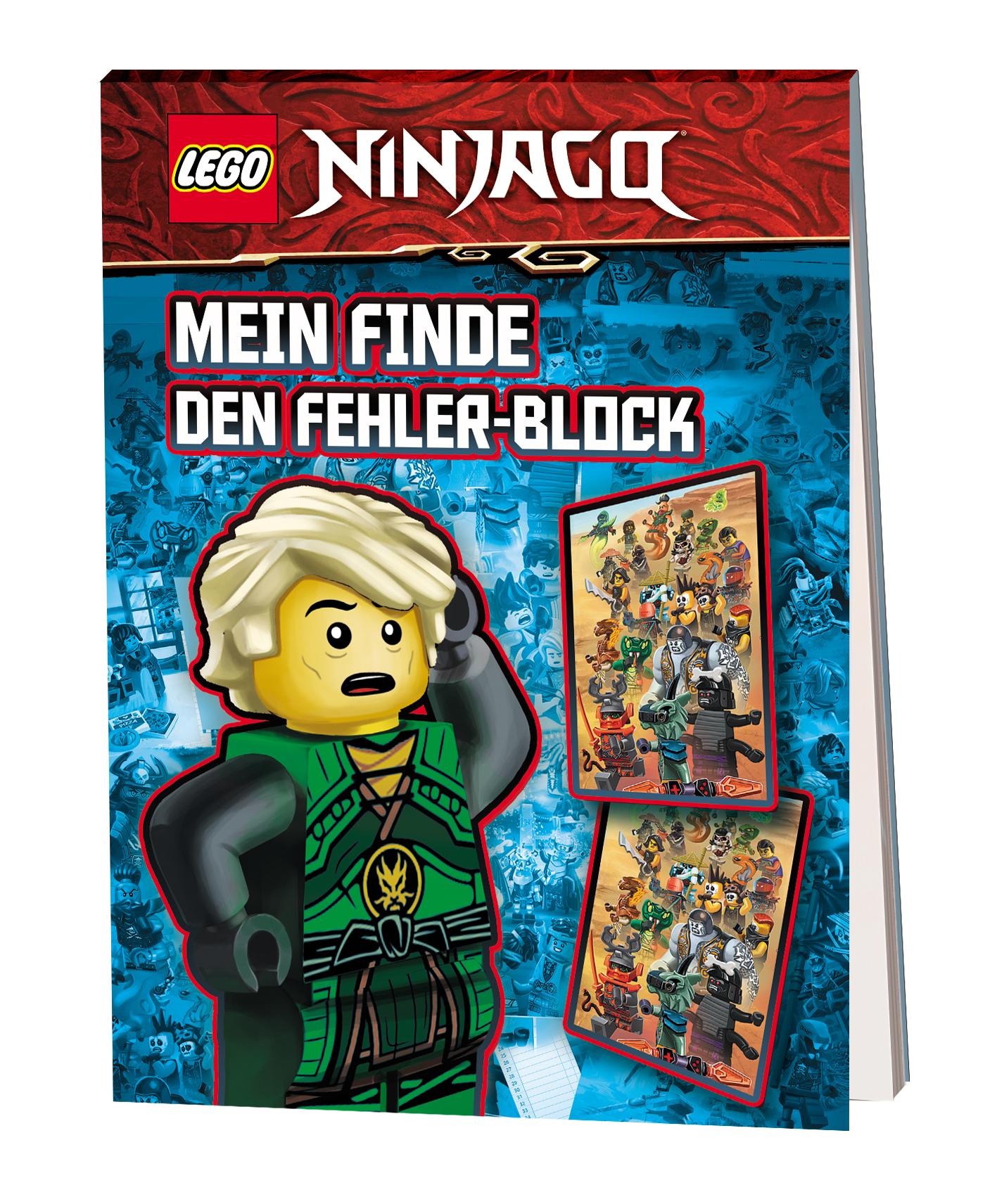 Vorderes Coverbild LEGO® NINJAGO® - Mein Finde den Fehler-Block