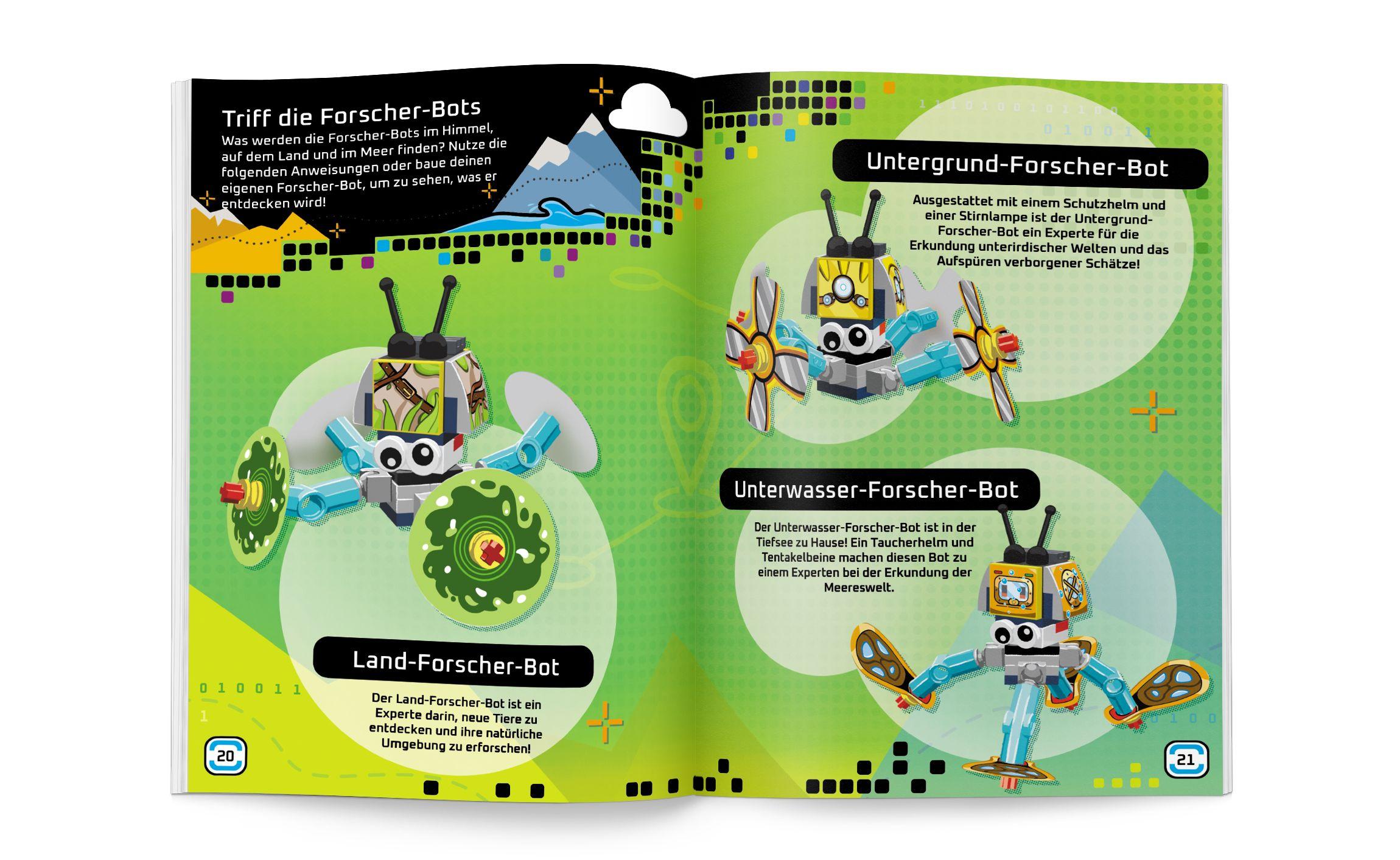 Beispielinhalt (Bild) LEGO® Bauen und Spielen - Roboter