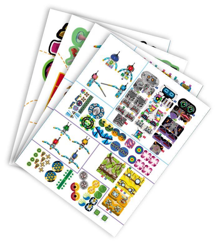 Beispielinhalt (Bild) LEGO® Bauen und Spielen - Roboter