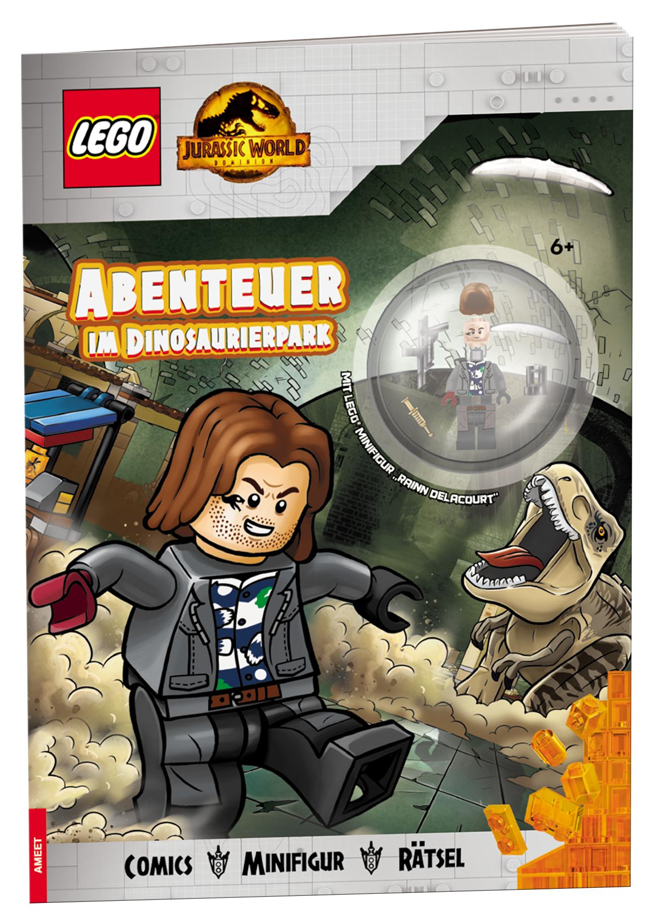 Vorderes Coverbild LEGO® Jurassic World(TM) - Abenteuer im Dinosaurierpark