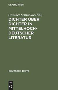 Vorderes Coverbild Dichter über Dichter in mittelhochdeutscher Literatur