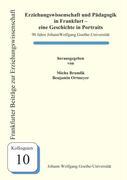 Vorderes Coverbild Erziehungswissenschaft und Pädagogik in Frankfurt  - eine Geschichte in Portraits