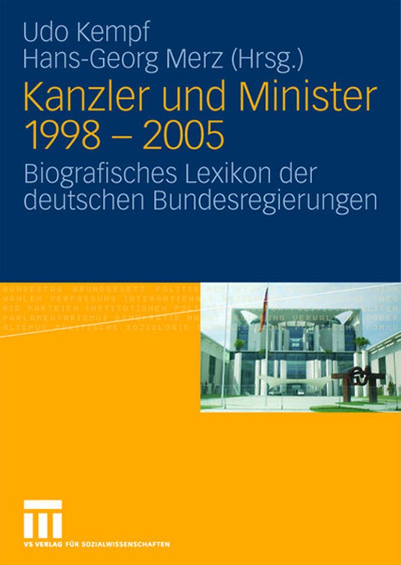 Vorderes Coverbild Kanzler und Minister 1998 - 2005