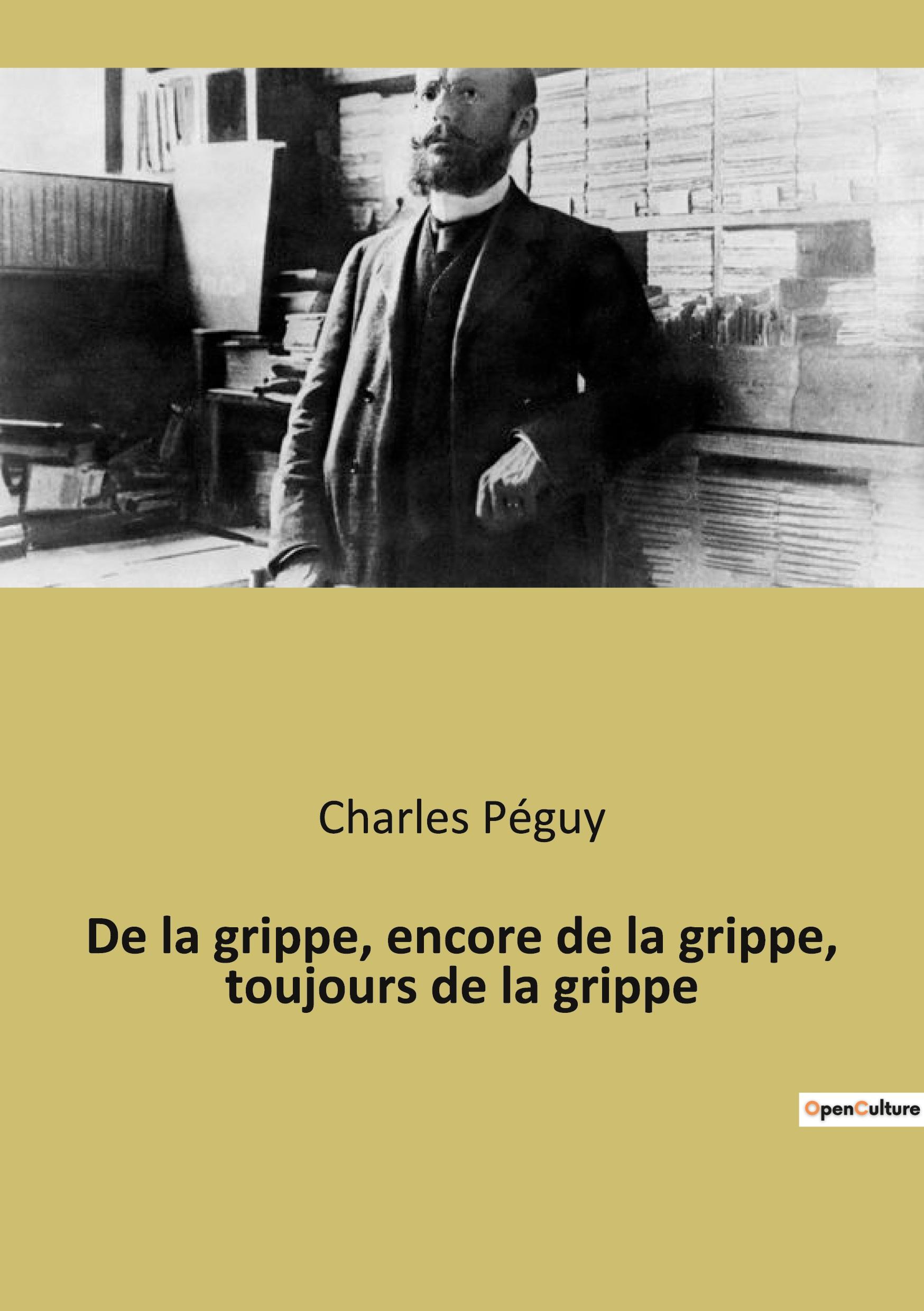 Vorderes Coverbild De la grippe, encore de la grippe, toujours de la grippe