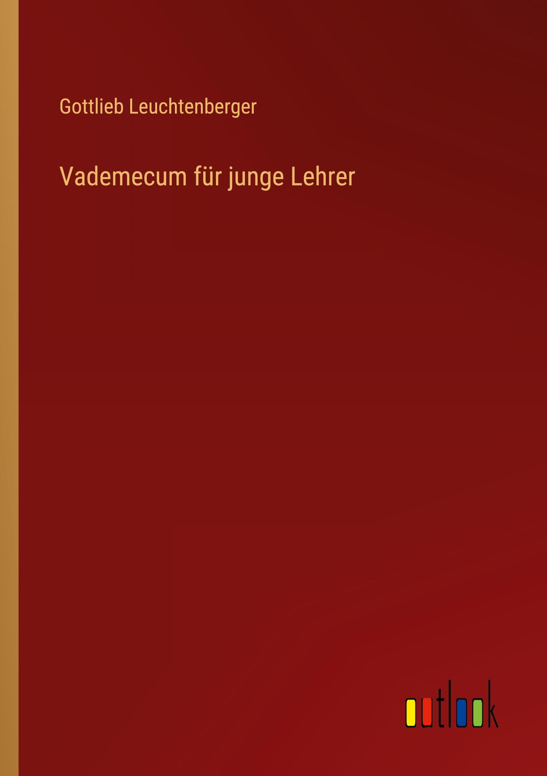 Vorderes Coverbild Vademecum für junge Lehrer