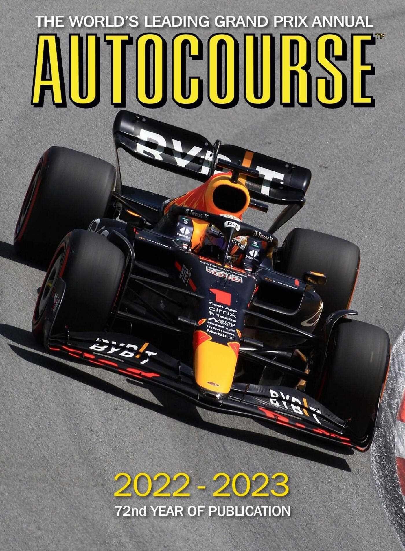 Vorderes Coverbild Autocourse 2022-23