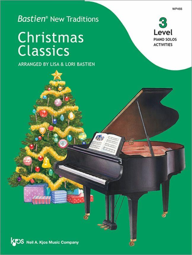 Vorderes Coverbild Bastien New Traditions: Christmas Classics - Level 3