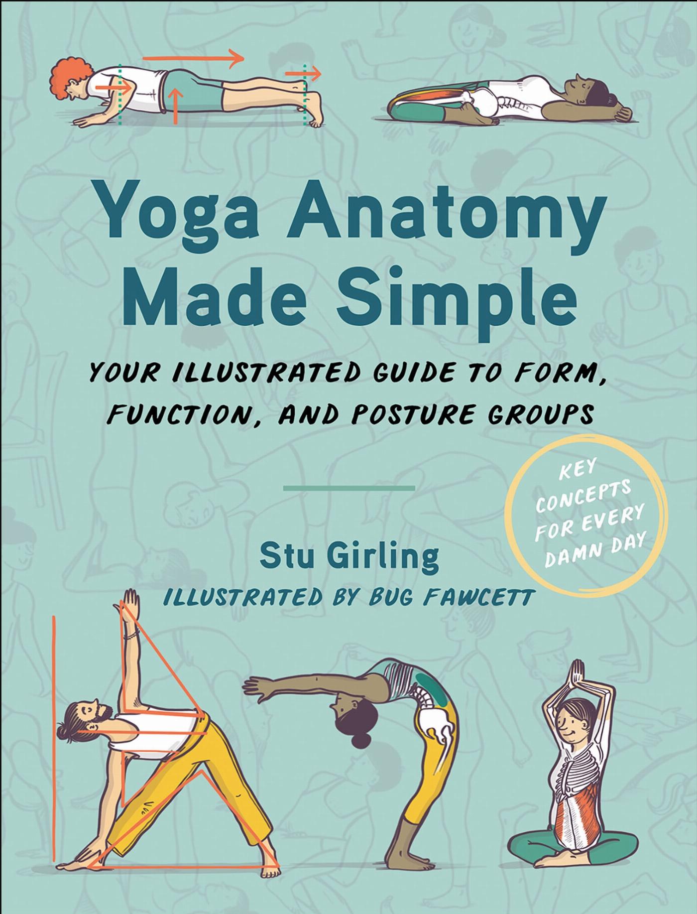 Vorderes Coverbild Yoga Anatomy Made Simple