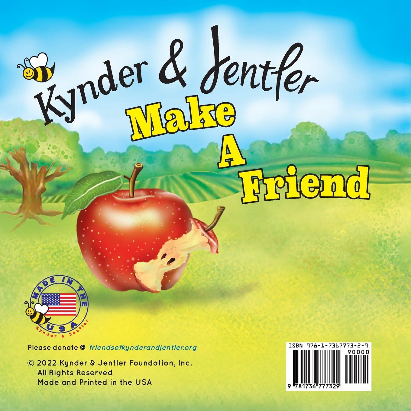 Rückseitencover Kynder & Jentler Make a Friend