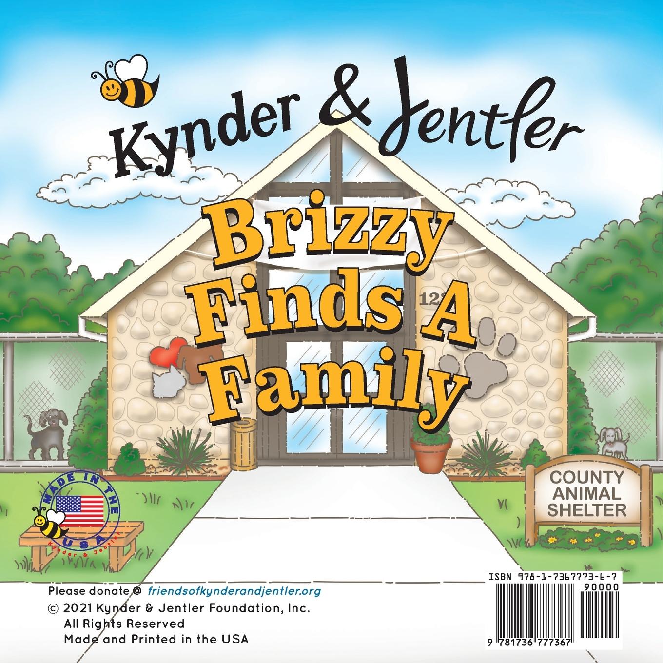 Rückseitencover Kynder & Jentler Brizzy Finds a Family