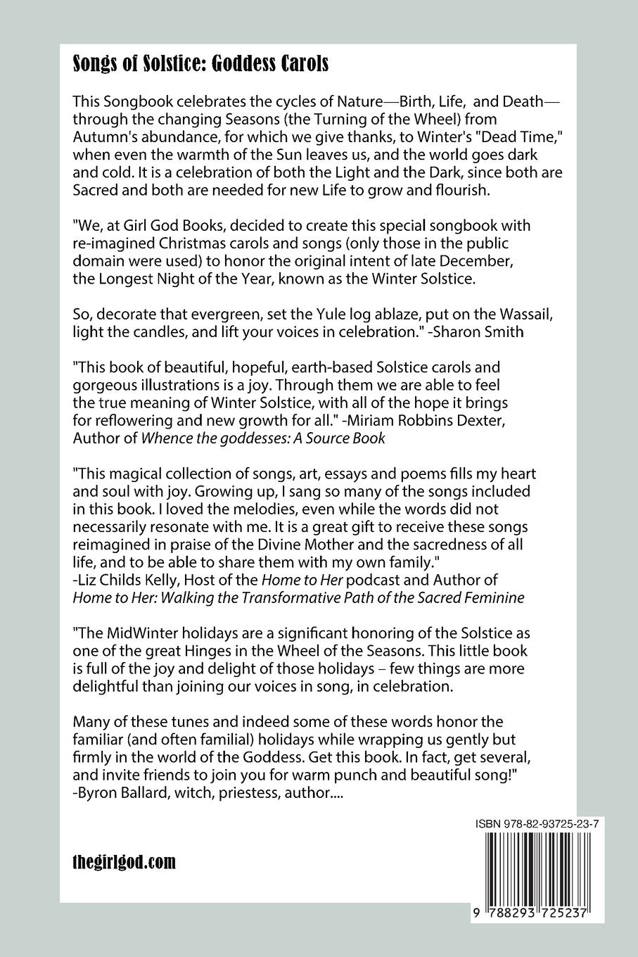 Rückseitencover Songs of Solstice