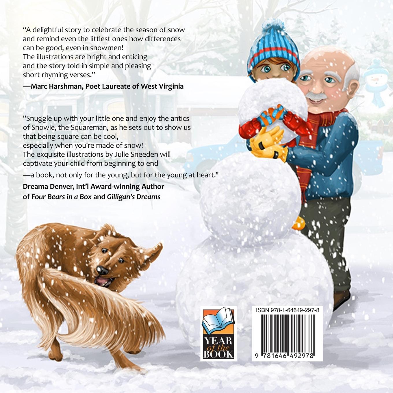 Rückseitencover Snowie the Squareman