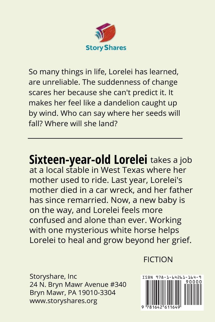 Rückseitencover Lorelei and the White Mare