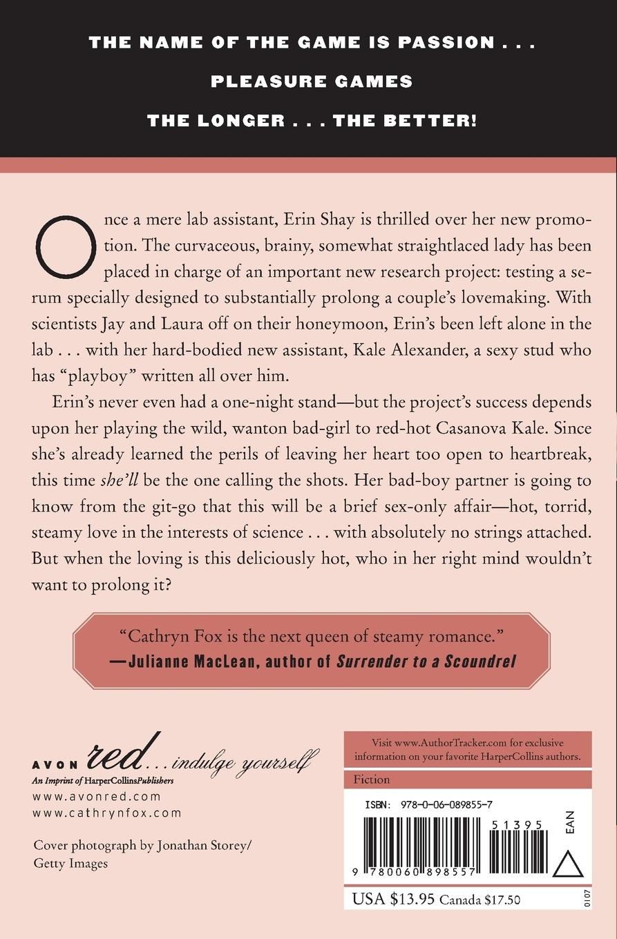 Rückseitencover Pleasure Prolonged