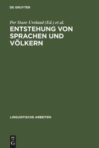 Vorderes Coverbild Entstehung von Sprachen und Völkern