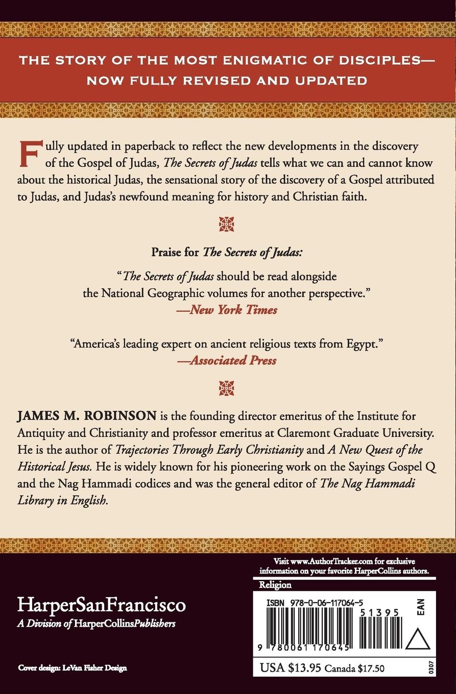 Rückseitencover The Secrets of Judas