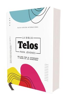 Vorderes Coverbild Nvi, La Biblia Telos Para Jóvenes, Revisión 2022, Tapa Dura, Interior a DOS Colores, Comfort Print