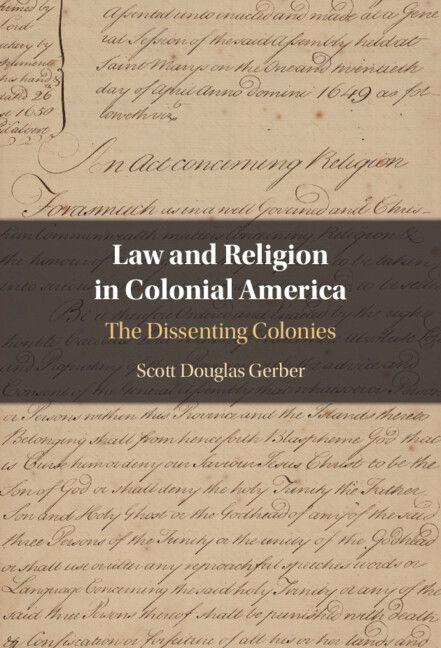 Vorderes Coverbild Law and Religion in Colonial America
