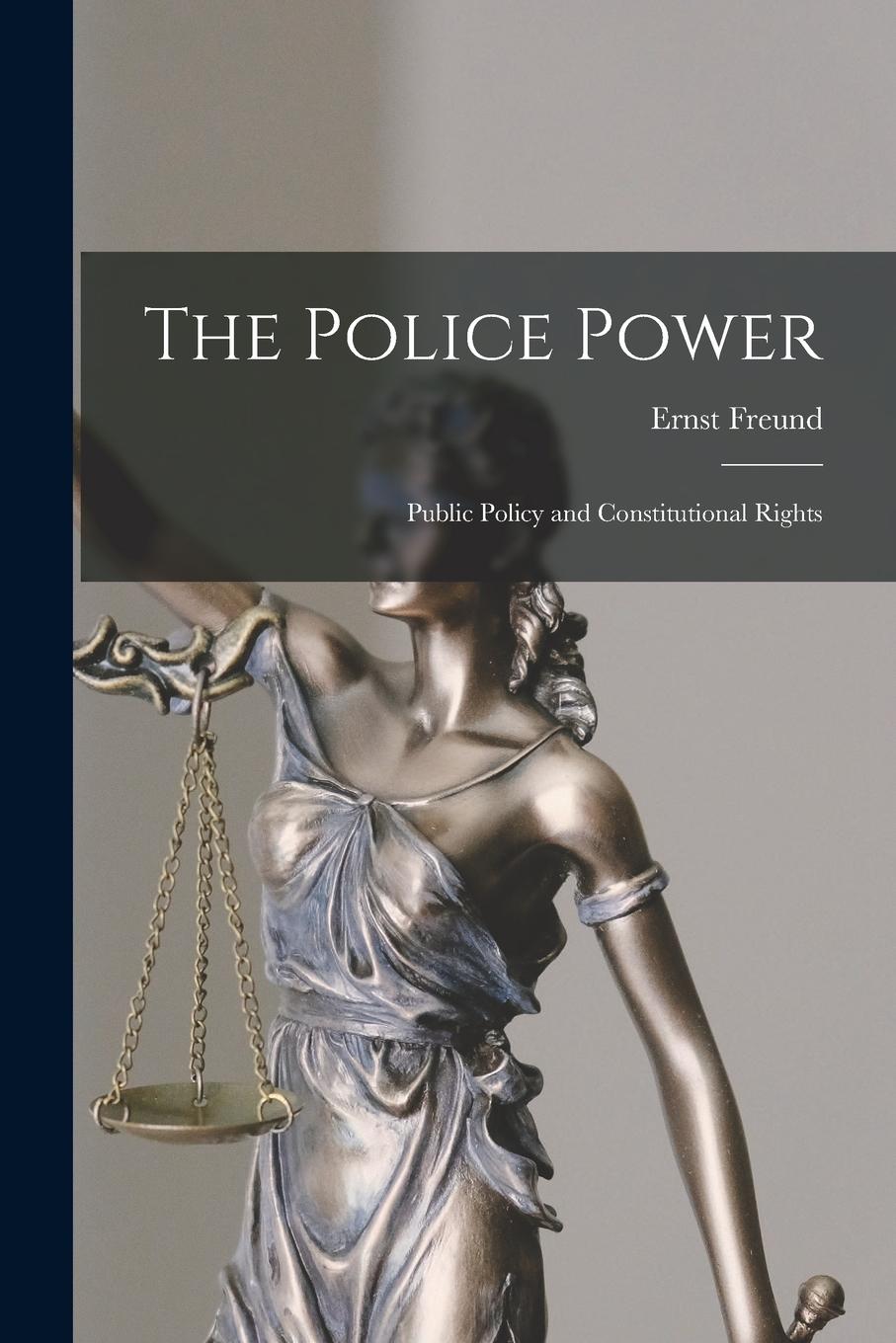 Vorderes Coverbild The Police Power: Public Policy and Constitutional Rights