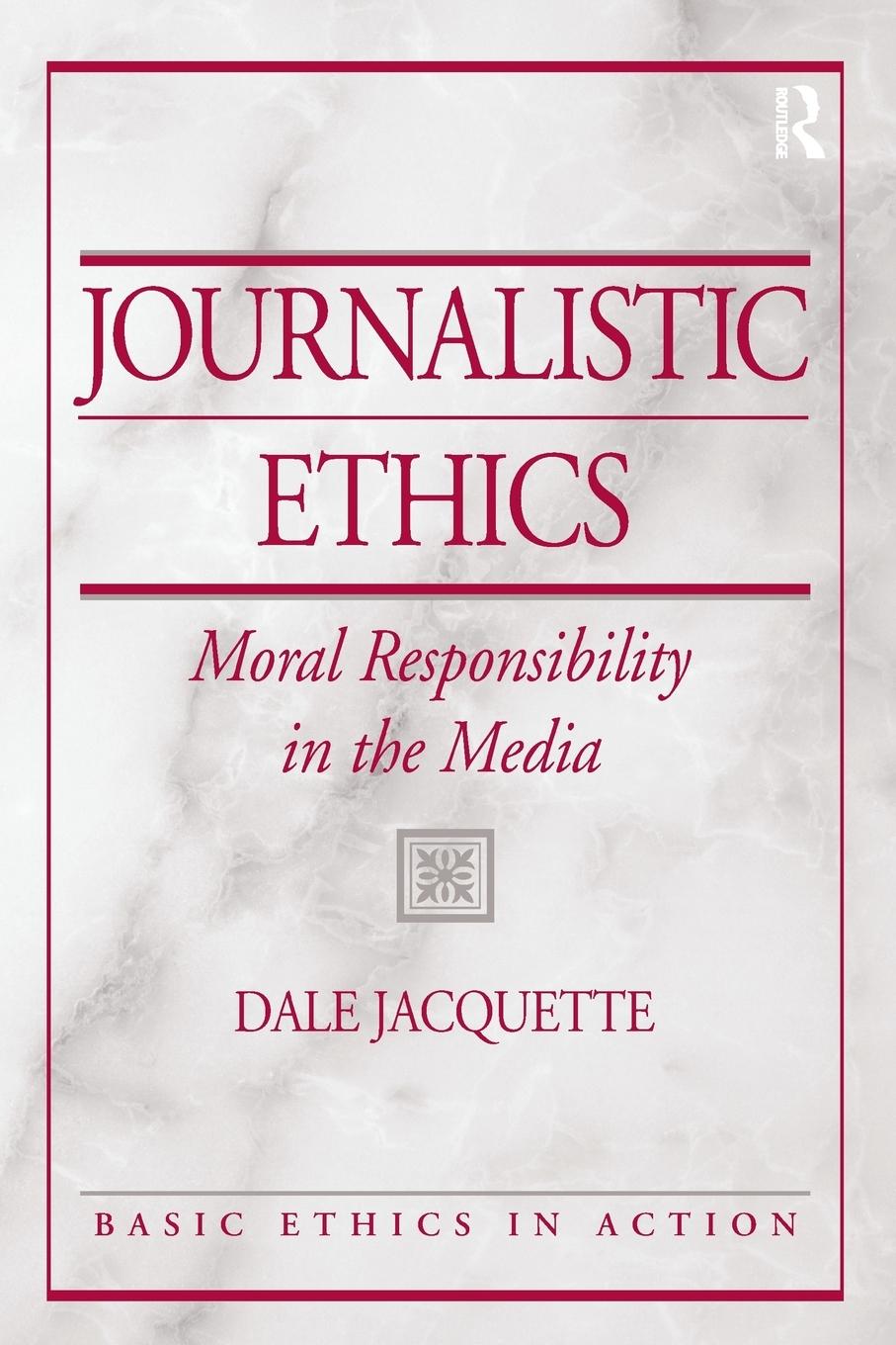 Vorderes Coverbild Journalistic Ethics