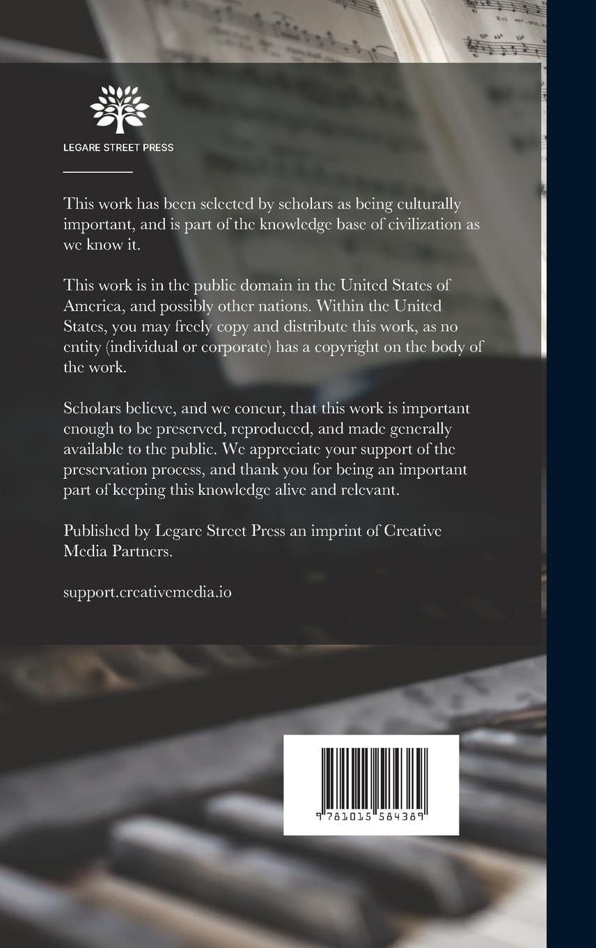 Rückseitencover Gradus ad Parnassum; the art of Playing the Piano