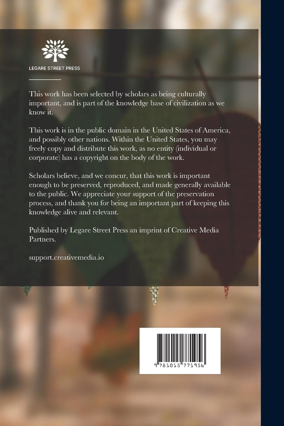Rückseitencover Rudimentary Treatise On Masting, Mast-making, And Rigging Of Ships: Also Tables Of Spars, Rigging, Blocks, Chain, Wire And Hemp Ropes, Etc., Relative
