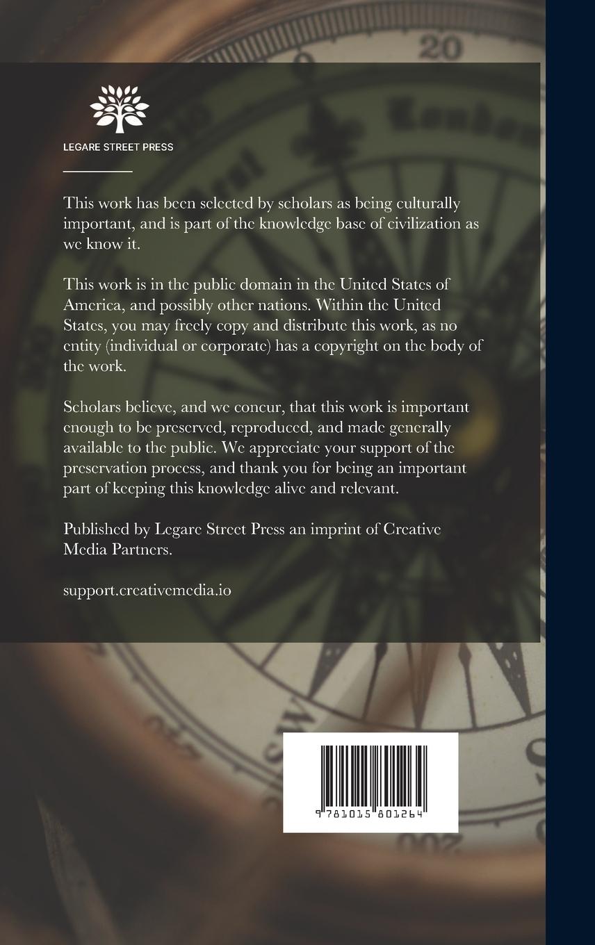 Rückseitencover Rudiments of Naval Architecture; or, an Exposition of the Elementary Principles of the Science