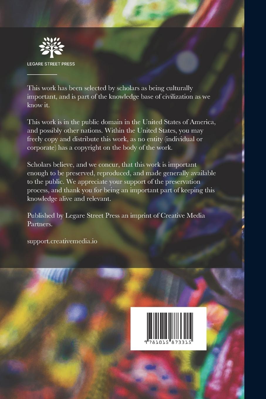Rückseitencover Plant Lore, Legends, and Lyrics. Embracing the Myths, Traditions, Superstitions, and Folk-lore of the Plant Kingdom Volume and Lyrics