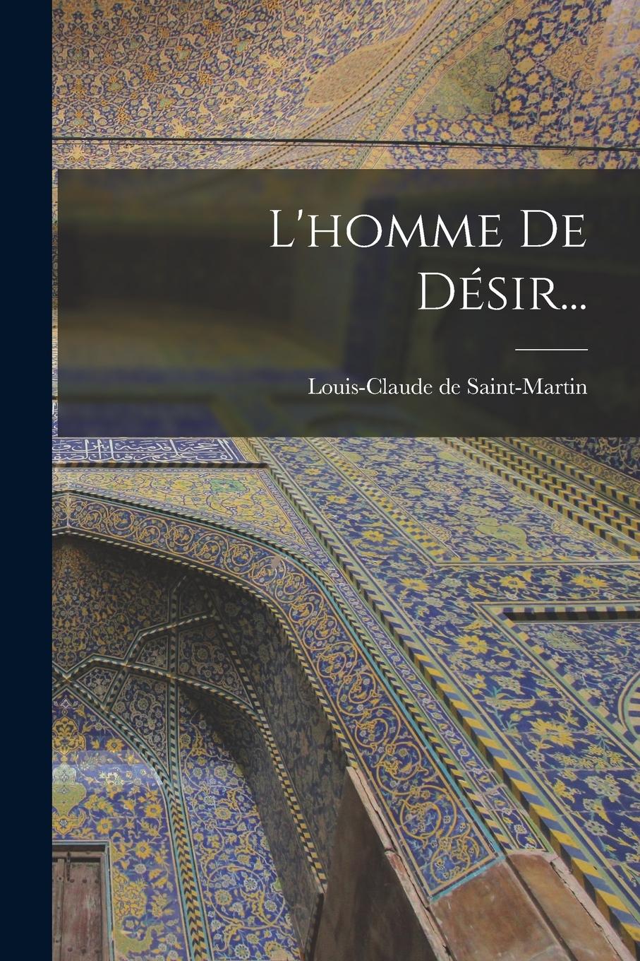 Vorderes Coverbild L'homme De Désir...