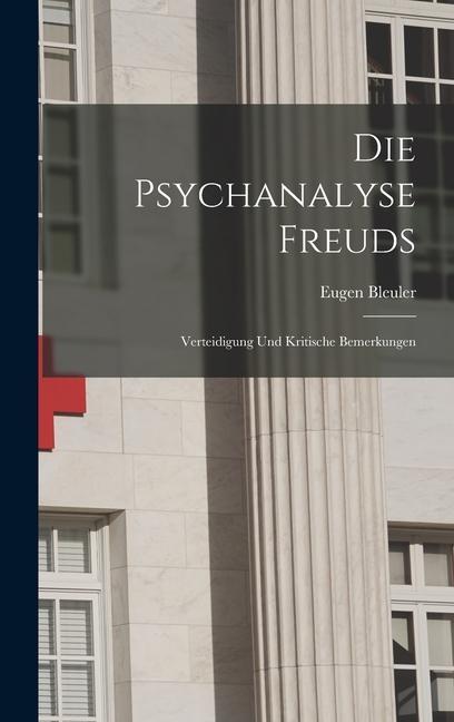 Vorderes Coverbild Die Psychanalyse Freuds