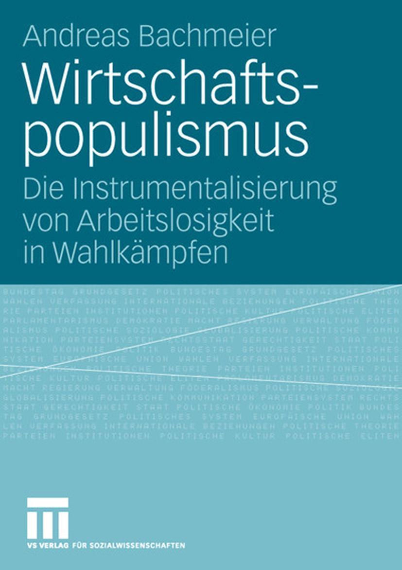 Vorderes Coverbild Wirtschaftspopulismus