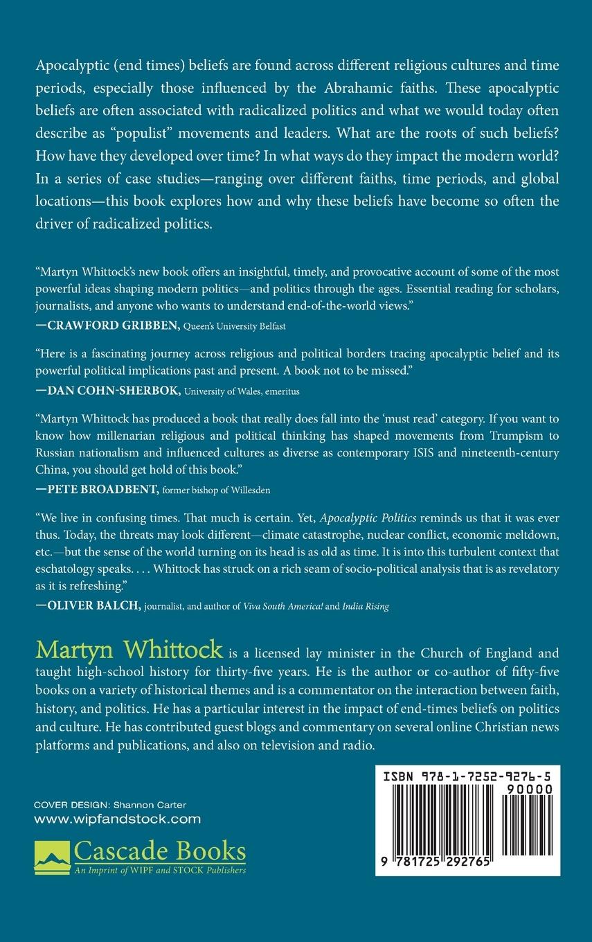 Rückseitencover Apocalyptic Politics