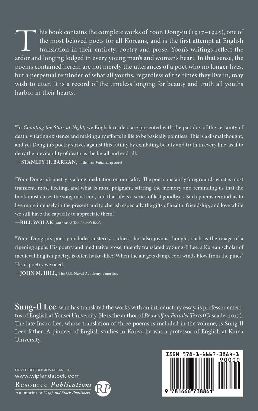 Rückseitencover Counting the Stars at Night