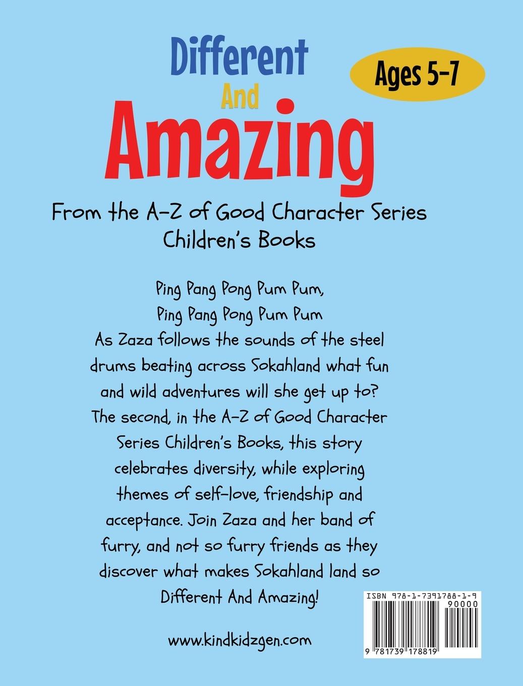 Rückseitencover Different And Amazing