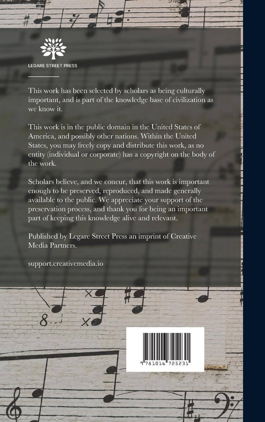 Rückseitencover English Folk-chanteys: With Pianoforte Accompaniment, Introduction and Notes