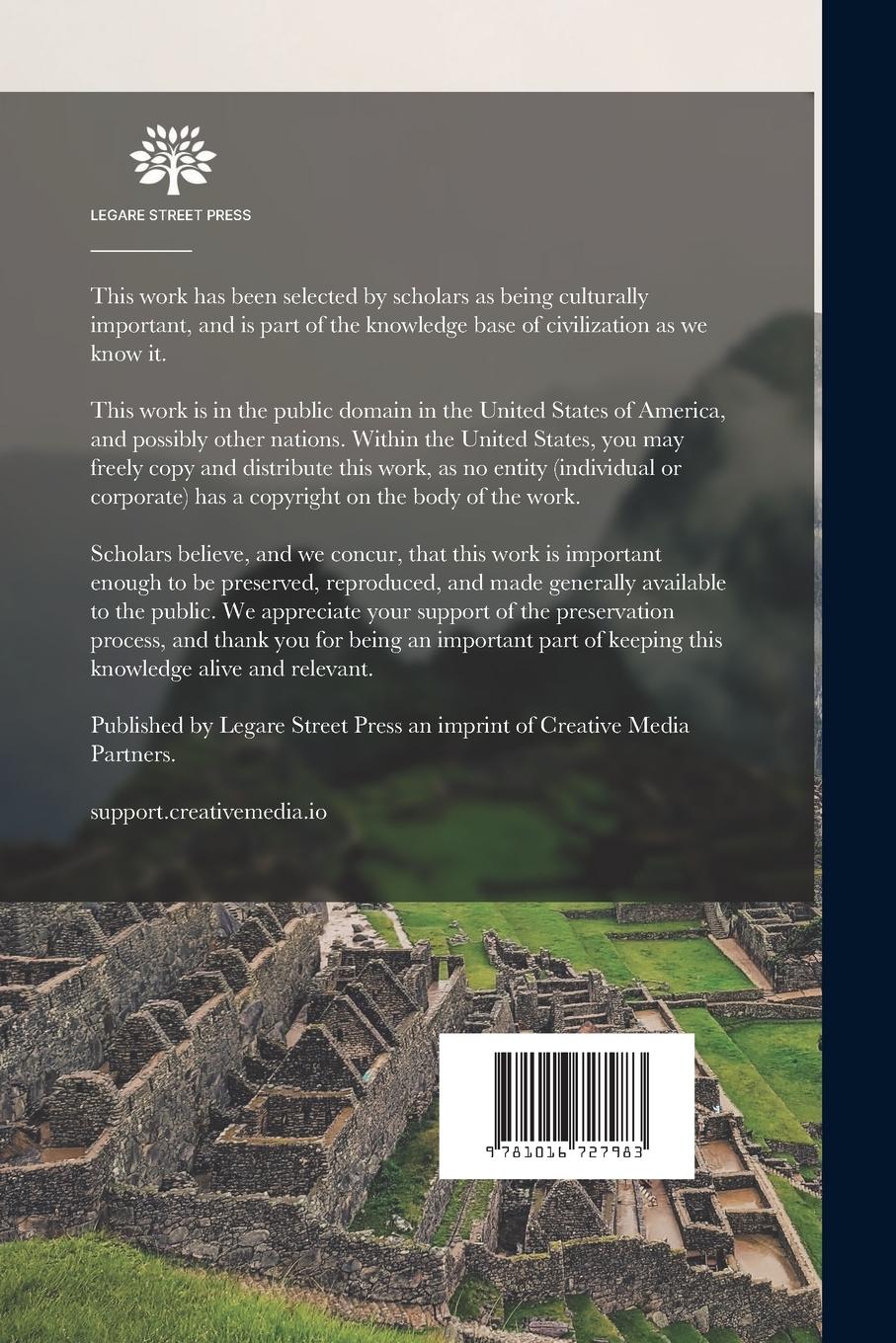 Rückseitencover Honduras: The Land of Great Depths;