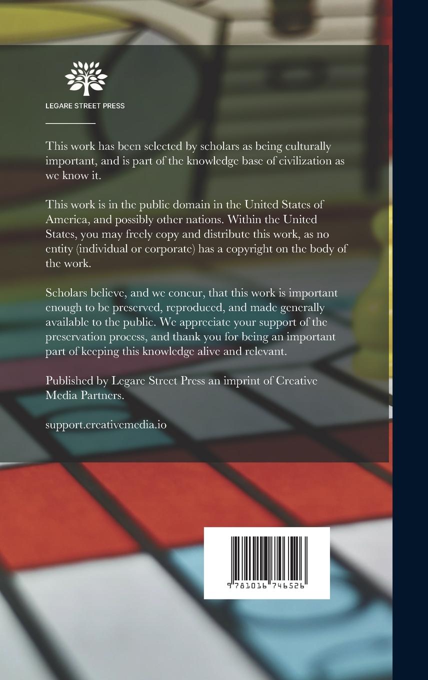 Rückseitencover Chess Tales & Chess Miscellanies