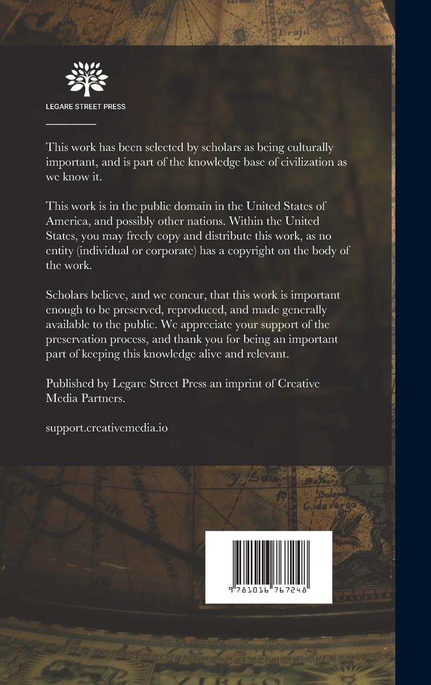 Rückseitencover De L'État Social de L'Homme, Tome I