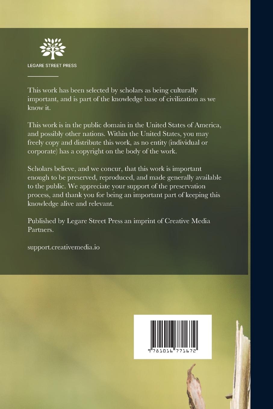 Rückseitencover Birds' Nests: An Introduction to the Science of Caliology