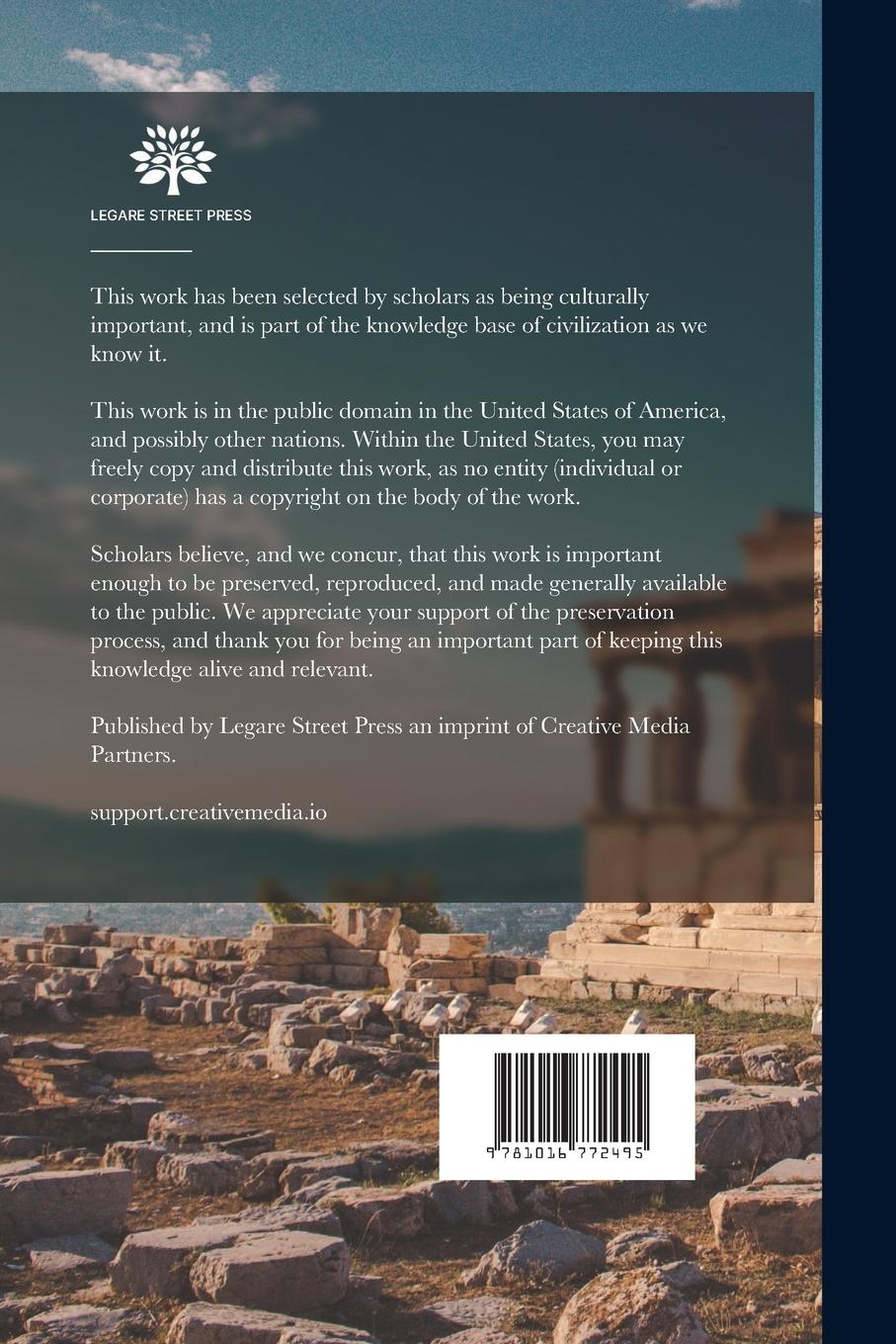 Rückseitencover A Photographic Expedition in Egypt, Palestine, Turkey & Greece