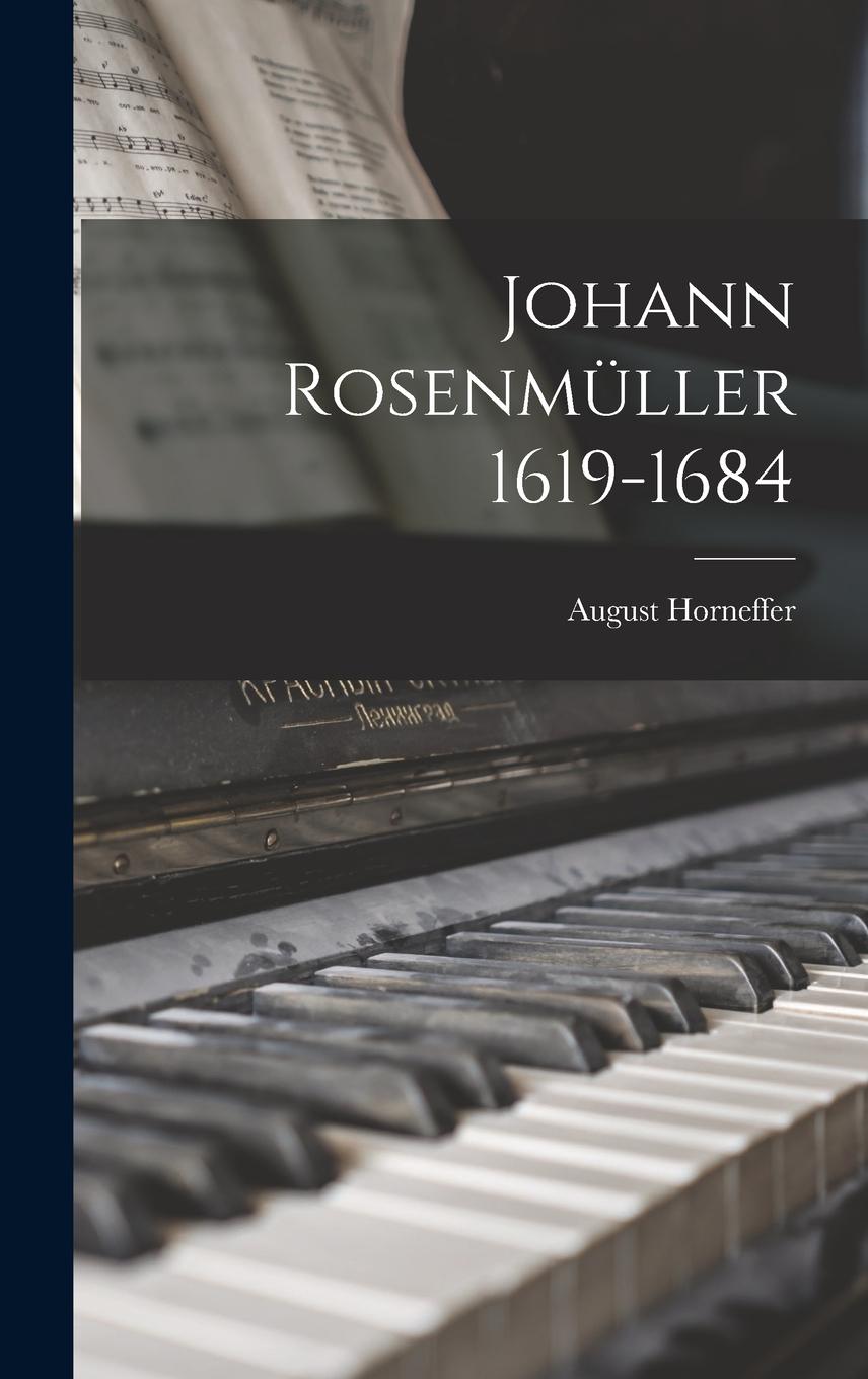Vorderes Coverbild Johann Rosenmüller 1619-1684