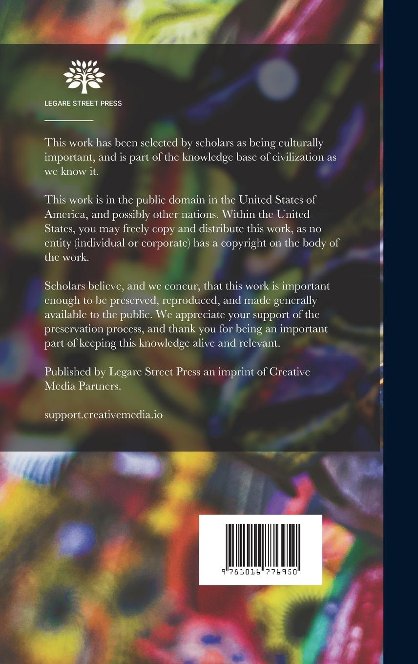 Rückseitencover Mythes et Légendes D'Australie Etudes D'Ethnographie et de Sociologie