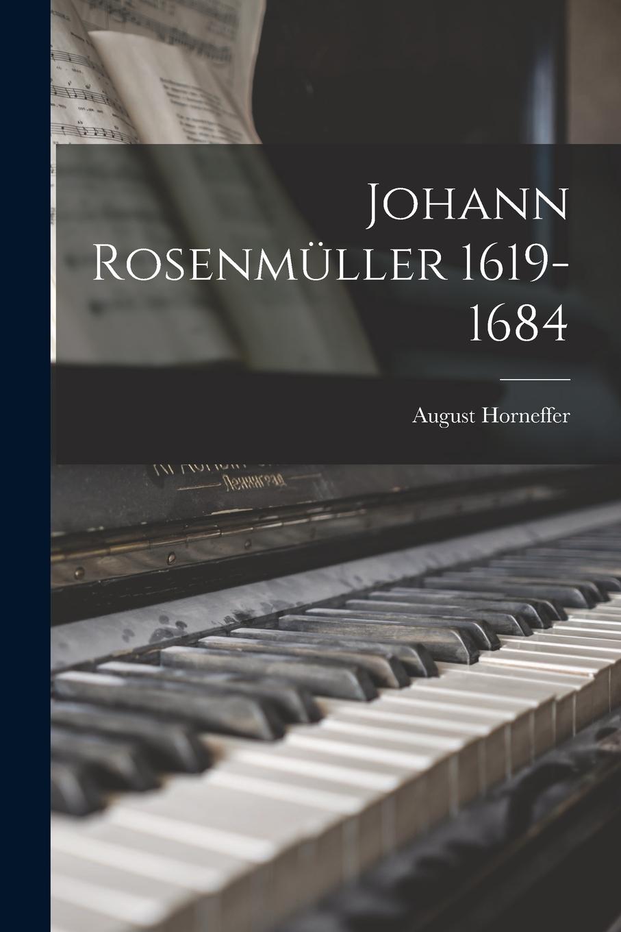 Vorderes Coverbild Johann Rosenmüller 1619-1684