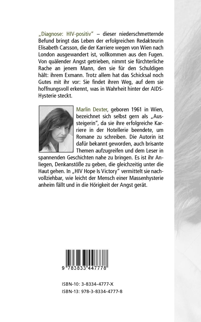 Rückseitencover HIV Hope Is Victory